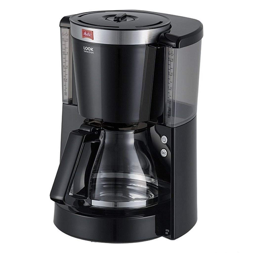 Melitta Look Selection - Cafetera de goteo, 1000 W, color negro