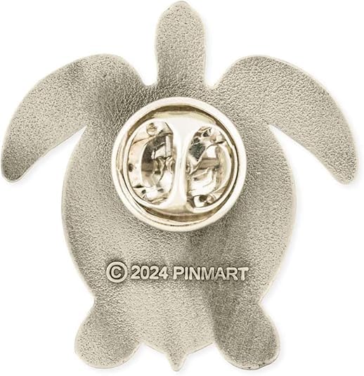 Image of Beach & Ocean Lapel Pins - Gold & Silver Sea Life, Nautical & Tropical Designs