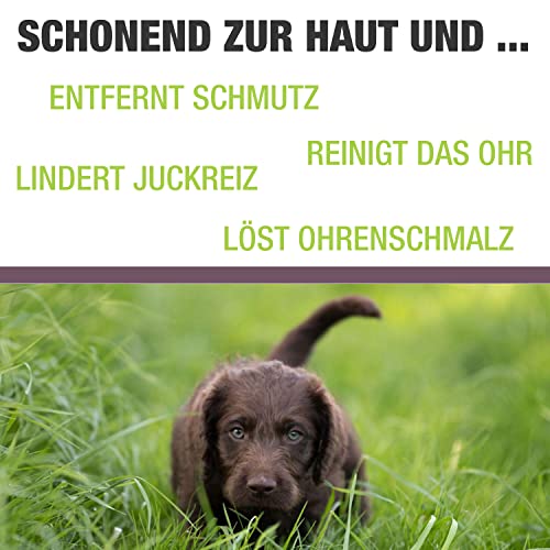 Prontocare-Vet 250ml Ohrenreiniger für Hunde und Katzen | minimiert Jucken, Brennen und Kopfschütteln