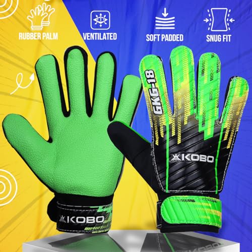 Image of Kobo GKG-18 Football Goal Keeper Professional Gloves