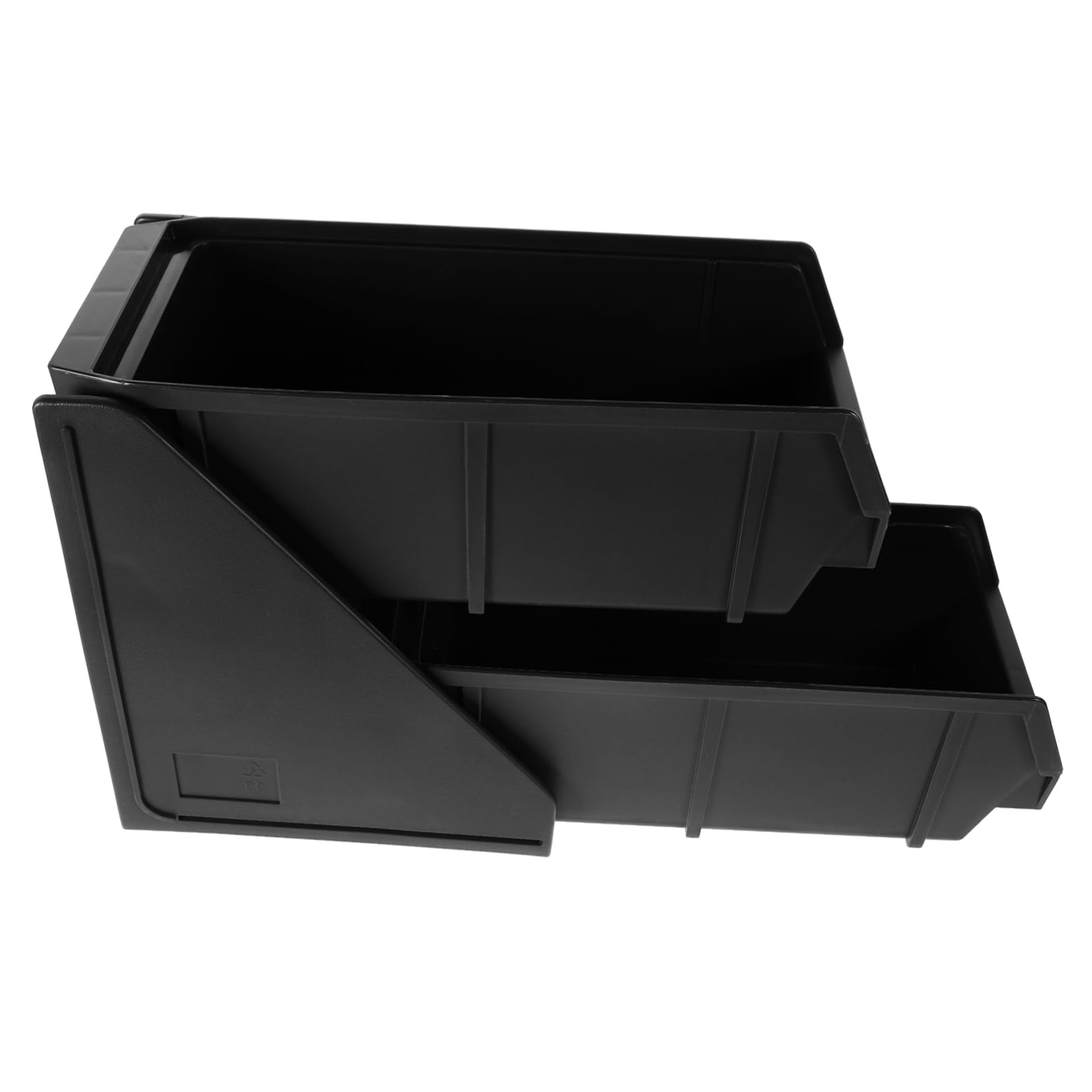 PRETYZOOM Bar Organizer Box Station Organizer for Sugar Straws Cup Tea Bag Storage