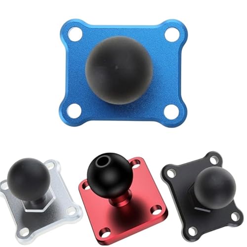Rubber Ball Mount Aluminum Motorcycle Square Mounting Base for Gorpo ...
