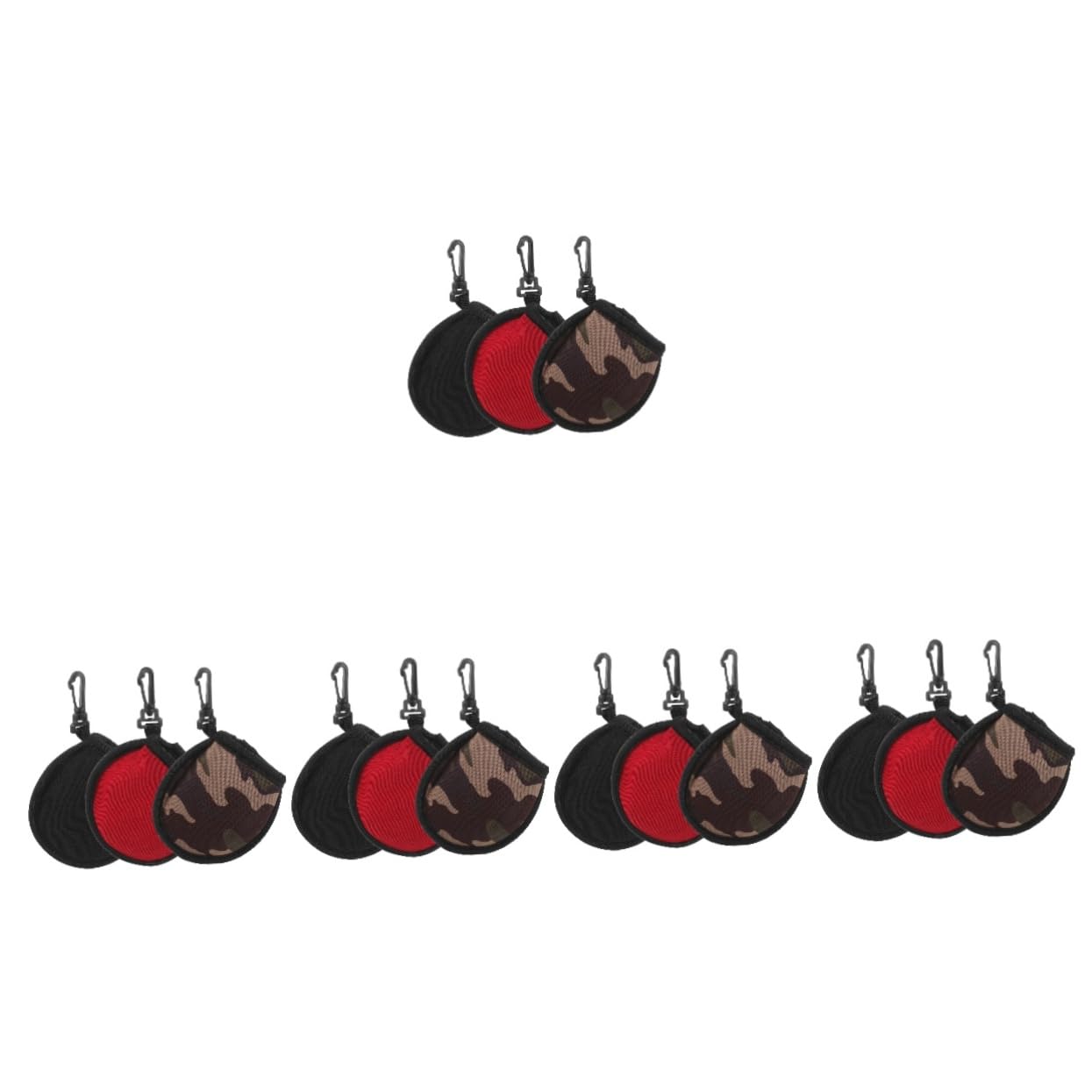 Supvox Beutelreinigerball Zubehör Für Golfwagen Bürstenreiniger Golfhandtuch Golfwaschanlage Bucket-Golf Golfbürste Golfschläger-reinigungsbürste Nudel-golfbälle Vlies