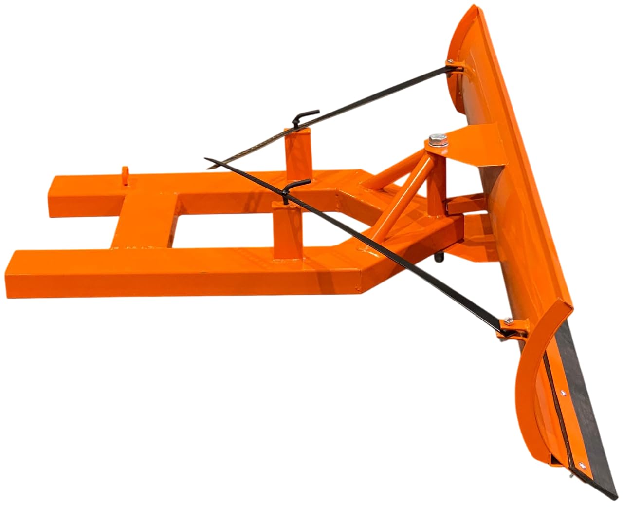 Schneepflug Schneeschild Universal Schneeschieber für Gabelstapler/nach Links und Rechts schwenkbar / 100 x 40 cm