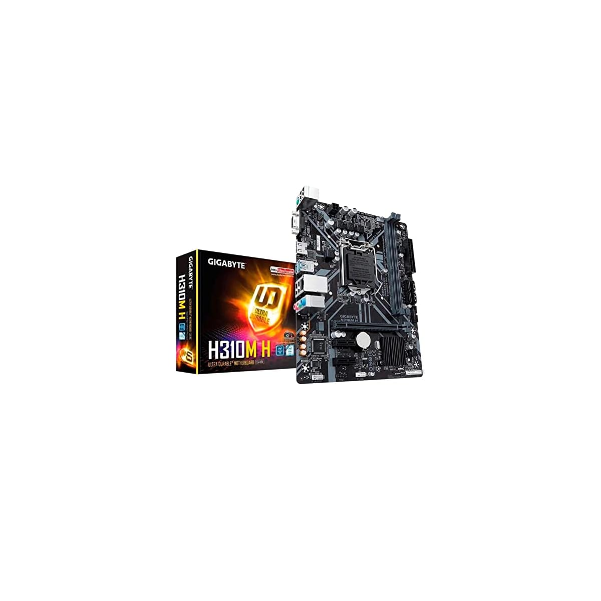 GIGABYTE-Scheda-madre-H310M-H-Socket-1151H370DDR4S-ATA-colore-nero