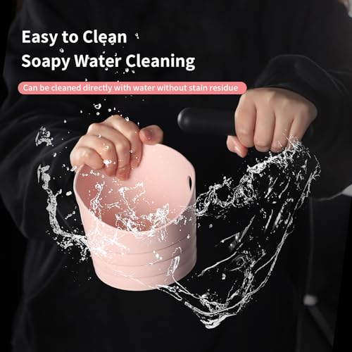 Pink Espresso Knock Box - Bincoo Pink Espresso Machine Knock Box/Espresso Grounds Knock Box, Barista Style Coffee Knock Box for Grounds with Removable Shock-Absorbent Knock Bar and Anti-Slip Base. - Image 8