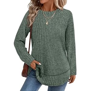 WIHOLL Long Sleeve Shirts for Women...