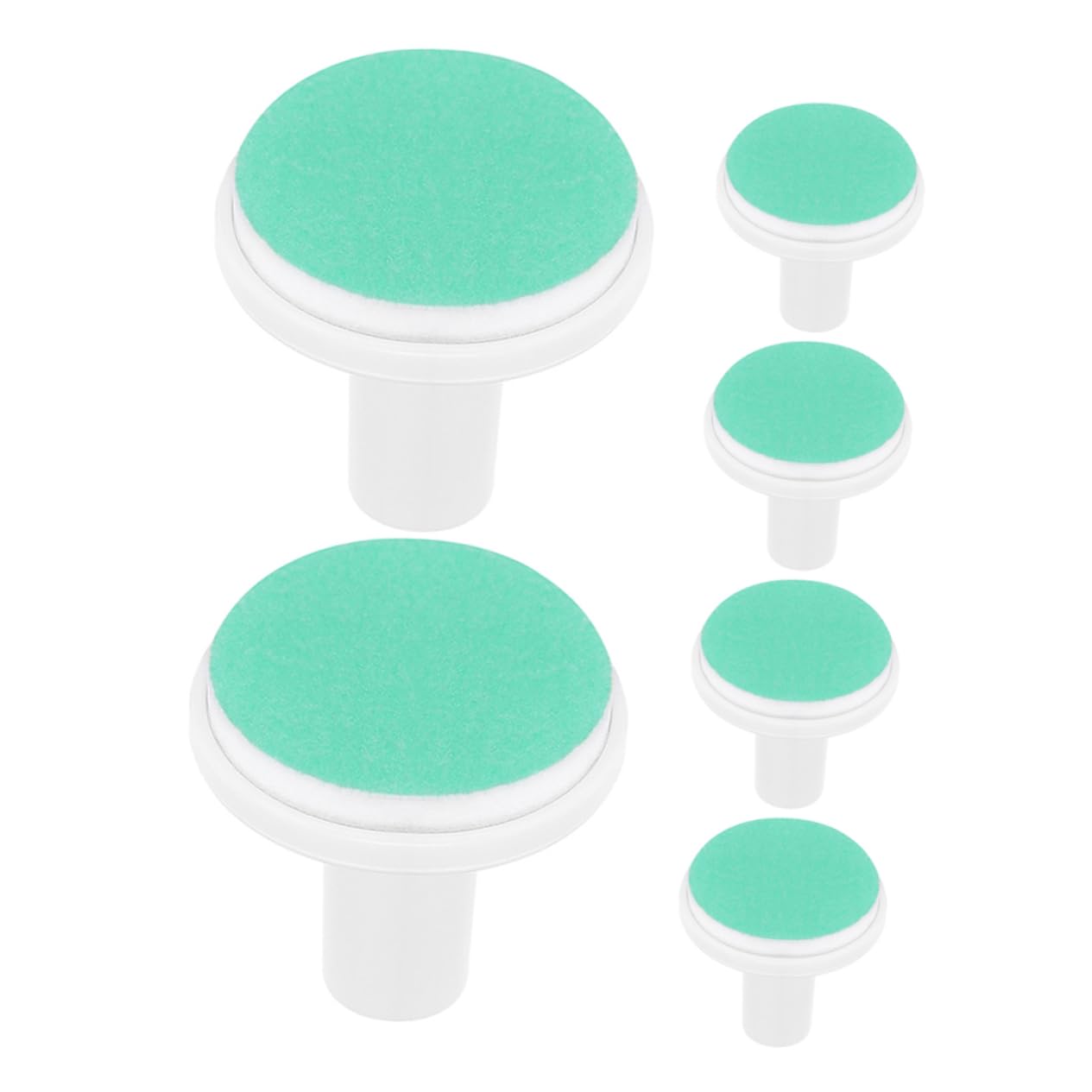 HAPINARY Nail Trimmer Kit 6pcs Electric Nail Grinder Heads Safe for Infants Boys and Girls
