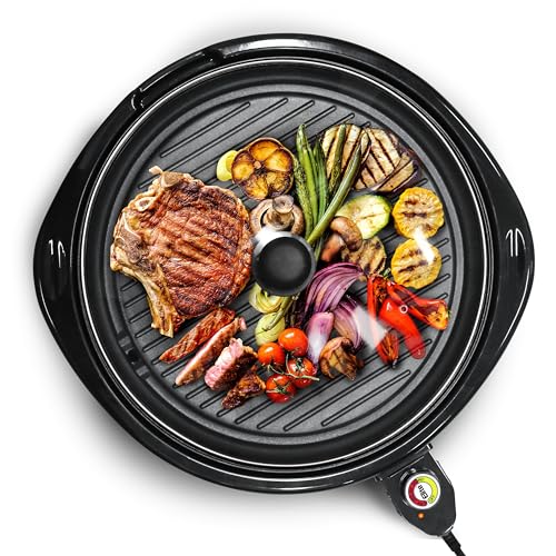 Elite Gourmet EMG-980BX Large Indoor Electric Round