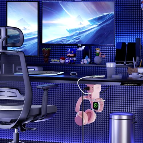 ALACOO Multi-Function Desk Headphone Hanger Hook Gaming Office - image 4