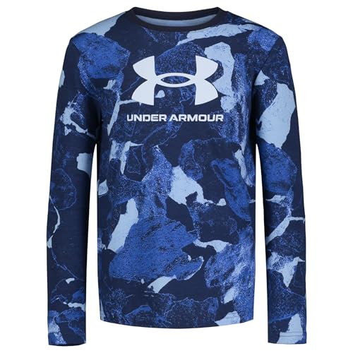 Image of Under Armour Boys' Long Sleeve Graphic T-Shirt, Lightweight & Breathable, Outdoor Collection