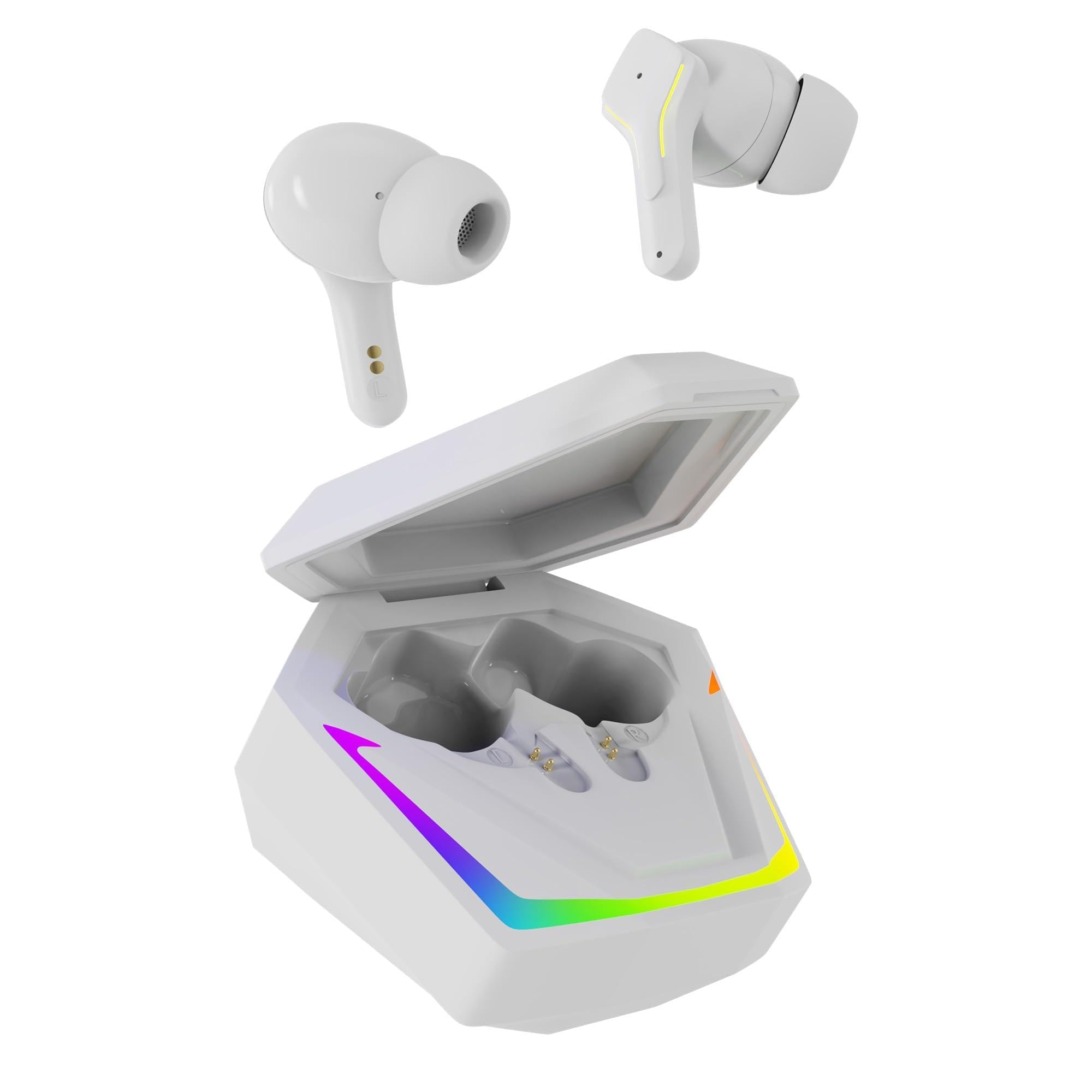 AROMA NB138 Bound Pro Upto 60Hr Playtime*Dual Paring, BT V5.3 Fast Charging Heavy Bass Bluetooth