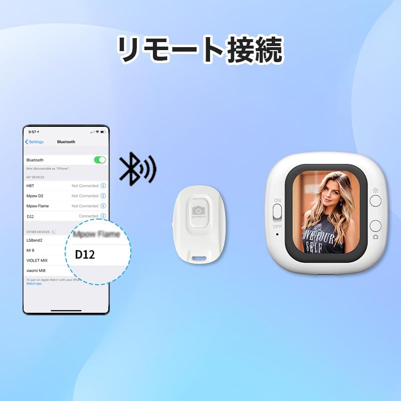 自撮りモニター　iPhone　自撮りスクリーン 超薄型　背面カメラ　インスタ Amazon.co.jp: UNBIT 自撮りモニター iPhone/Android兼用 自撮り