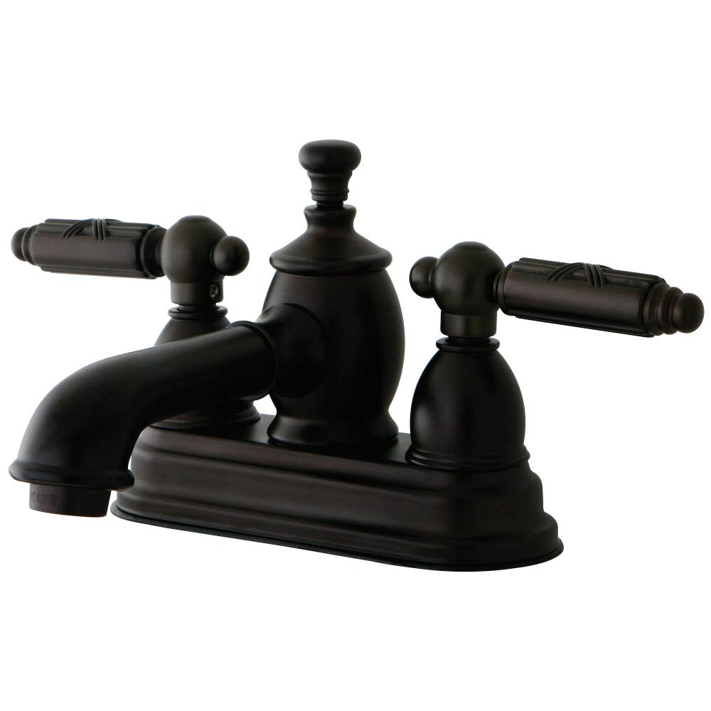 Robinet de toilette géorgien en laiton contre le calcaire Kingston KS7005GL bronze
