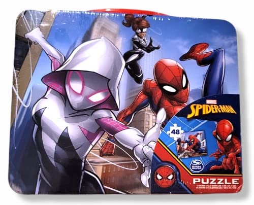 Marvel 6063853-UP Spiderman Large Lunch Tin Box thumb #1