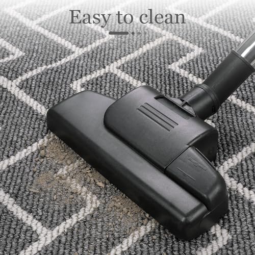 Hicorfe Kitchen Rugs And Mats Sets,2 Pieces Super Absorbent Polypropylene Non-Slip Rug,Soft Comfort Floor Mat,Machine Washable Kitchen,Hallway,Office,Sink,Laundry(20 Inch X 31.5 Inch Plus 20 Inch X 48",Grey) thumb #2