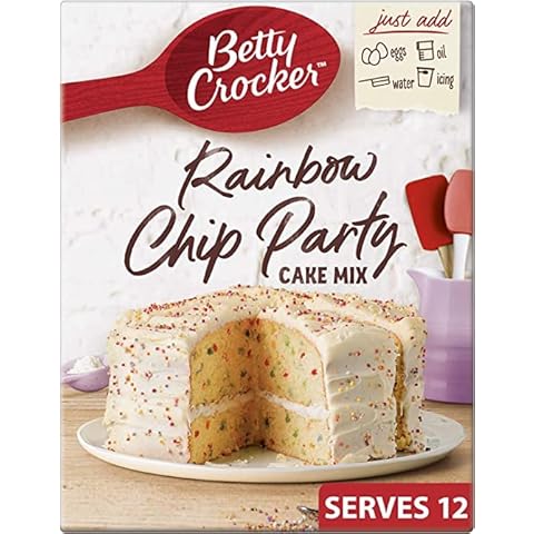 Betty Crocker Party Rainbow Cake Mix 425G Cover