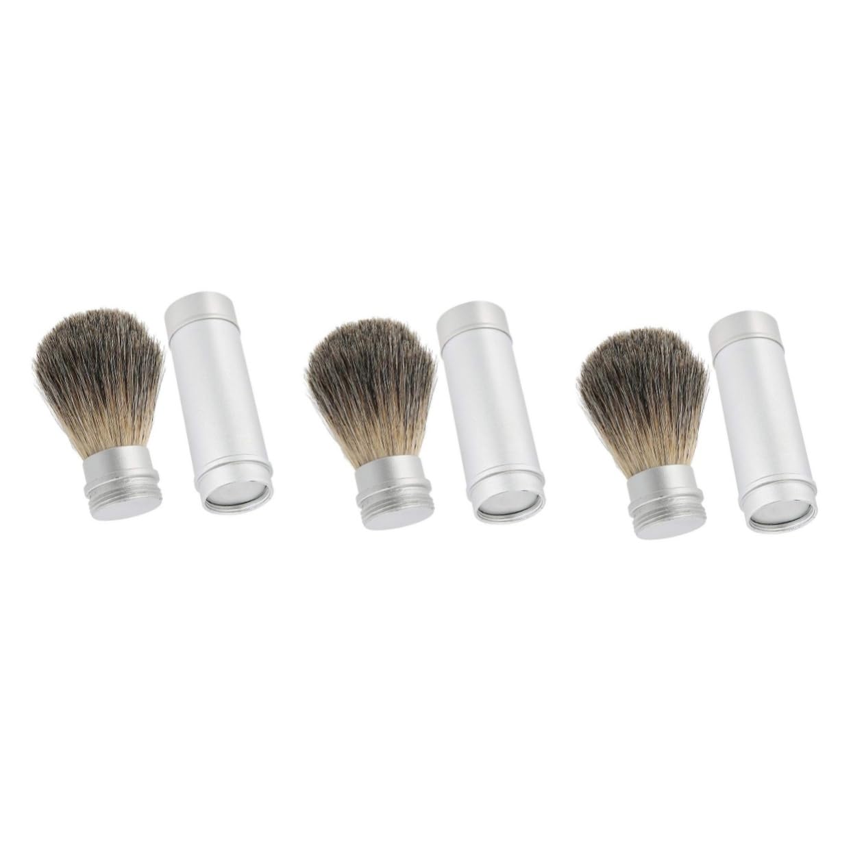 Brosse propre portable et bol de coiffure pour éviter les résidus de barbe et cheveux