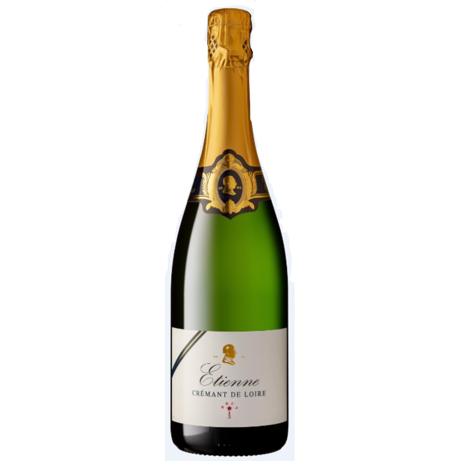 Bouvet Ladubay Etienne Crémant de Loire brut Blanc AOP Schaumwein Frankreich inkl. FeinWert E-Book (6 x 0,75l)