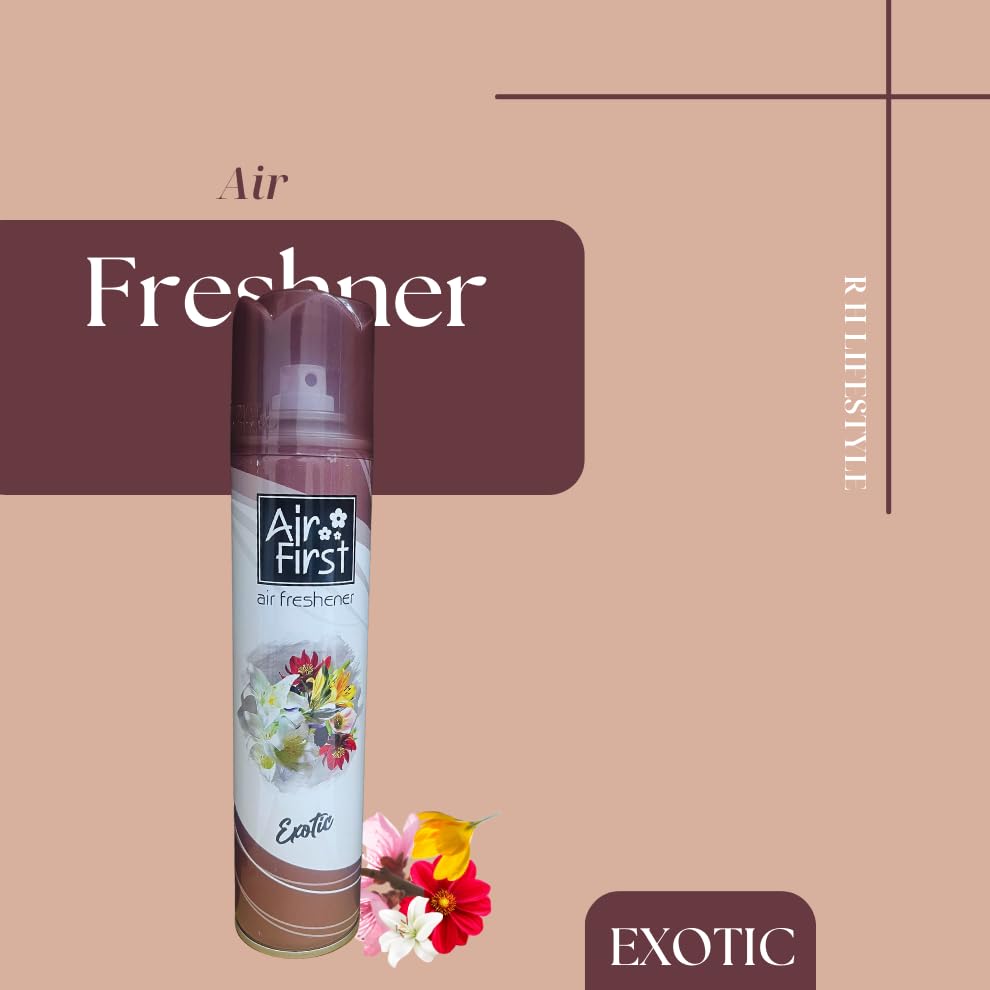 Image of Room Spray Air Freshener Combo Pack of 3 (300ml + 300ml + 300ml) (Exotic)