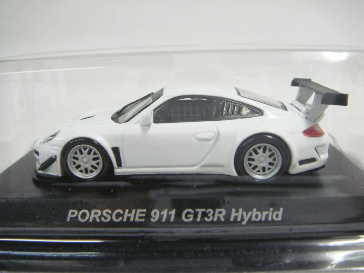 京商 1/64 ポルシェ 911 GT3R Hybrid 3台セット Kyosho 1/64 Porsche collection5 911 GT3R Hybrid white