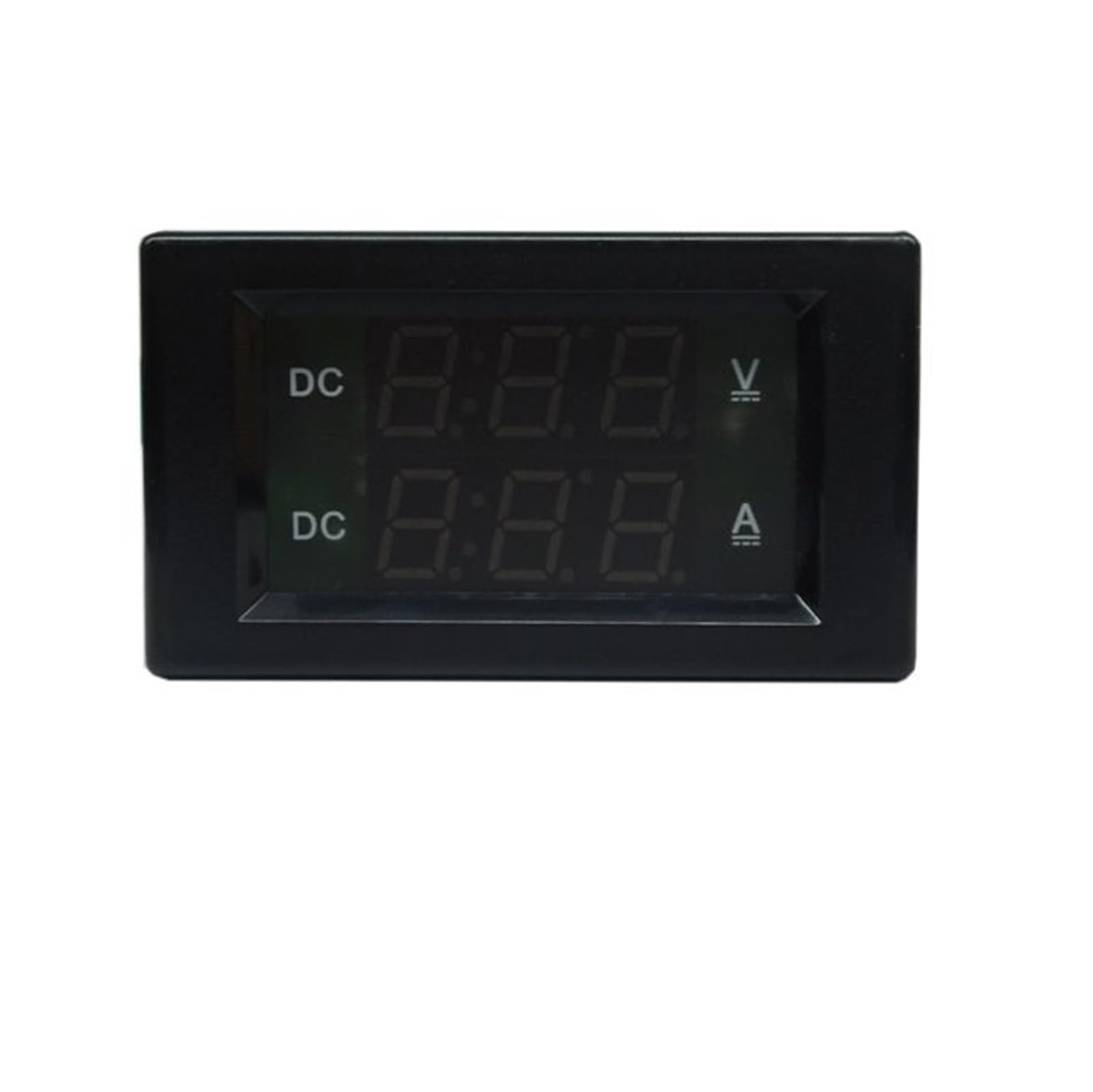 1 x trójprzewodowy cyfrowy miernik napięcia i prądu LED, DC3,5-30 V 4,5-100 V (biała osłona, DC 3,5-30 V)