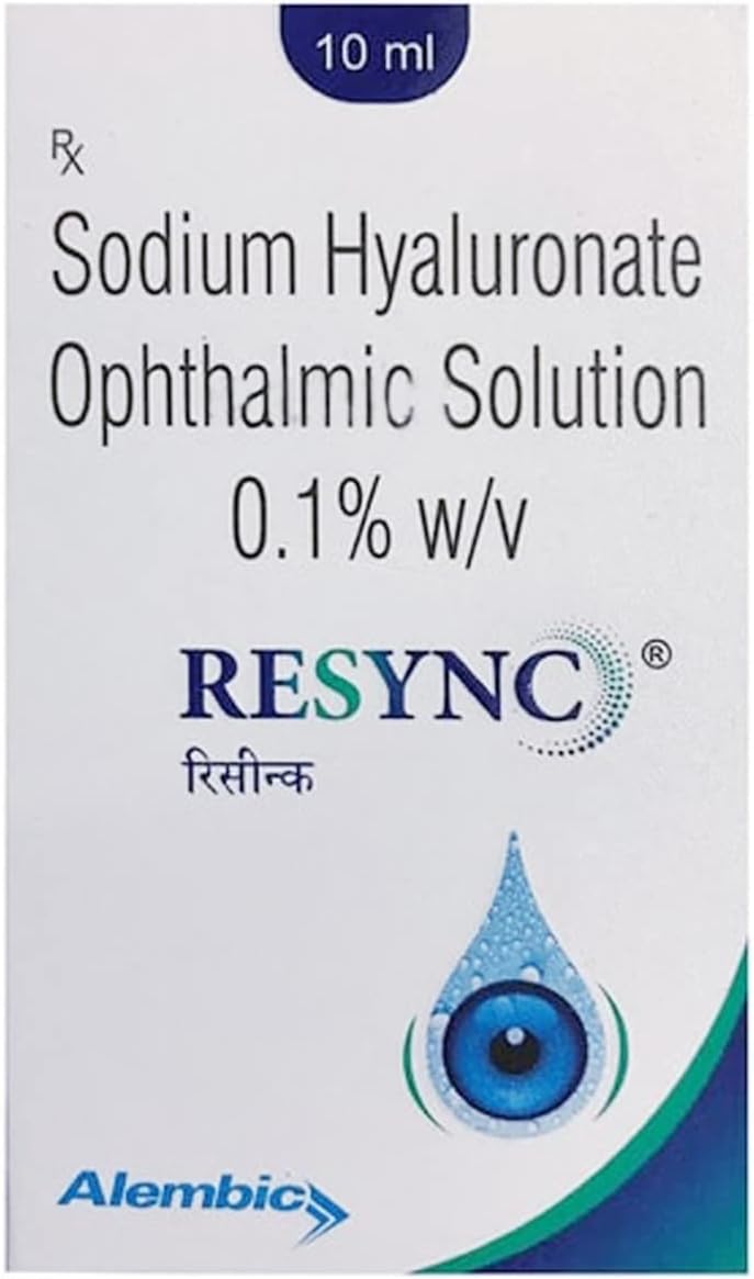 Resync 0.1% W/V - Bottle of 10 ml Eye Drops