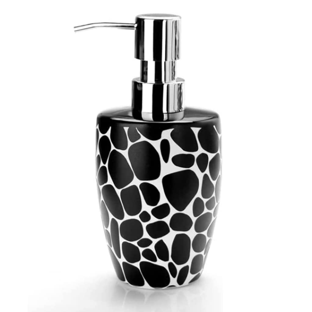 dozownik mydła Keramische Zeepdispenserbadkamer Aanrecht Lotion Dispensers Grote Volume Druk Zeeppomp Dispenser 10oz/300ml Prosty