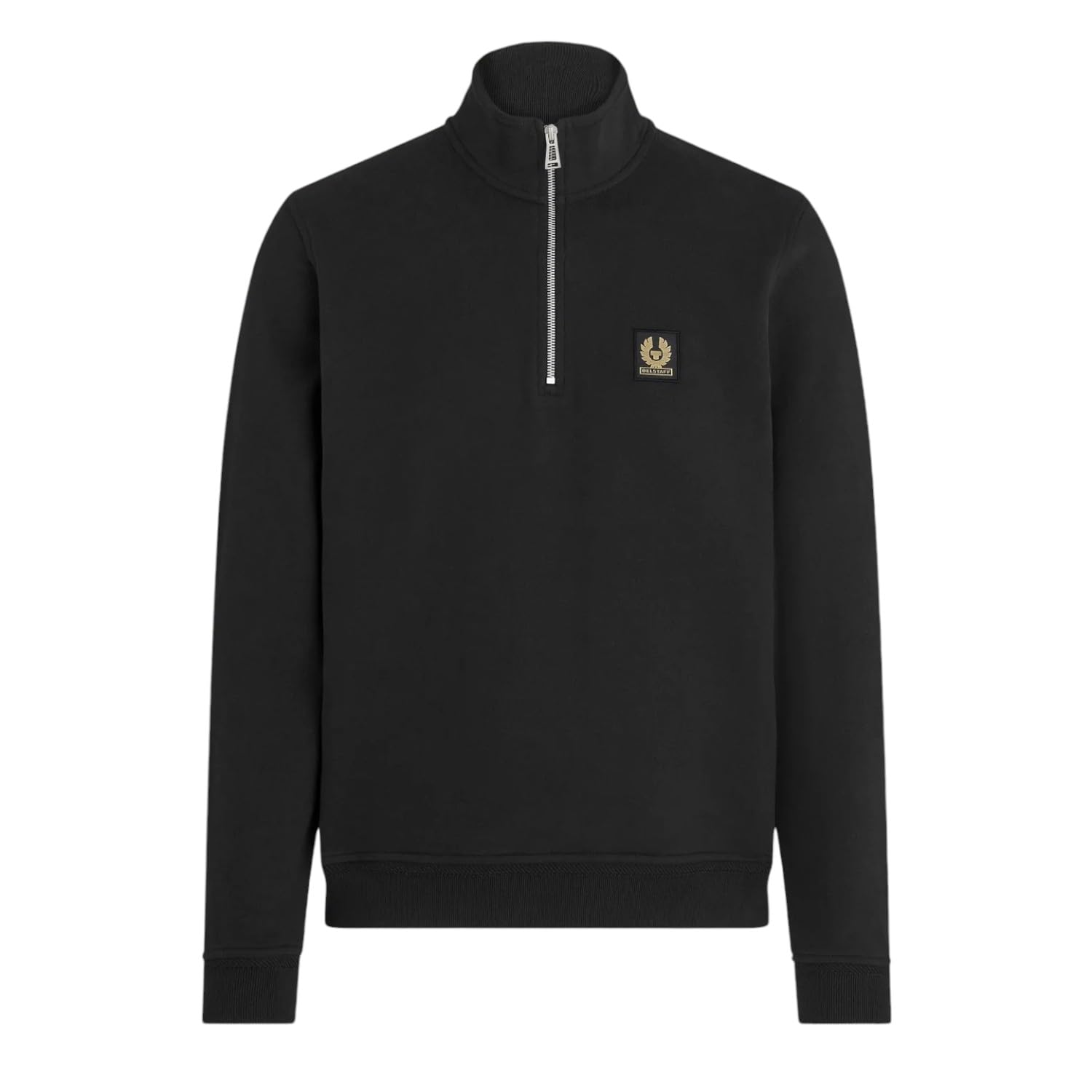 Belstaff Black Quarter Zip Sweatshirt - L