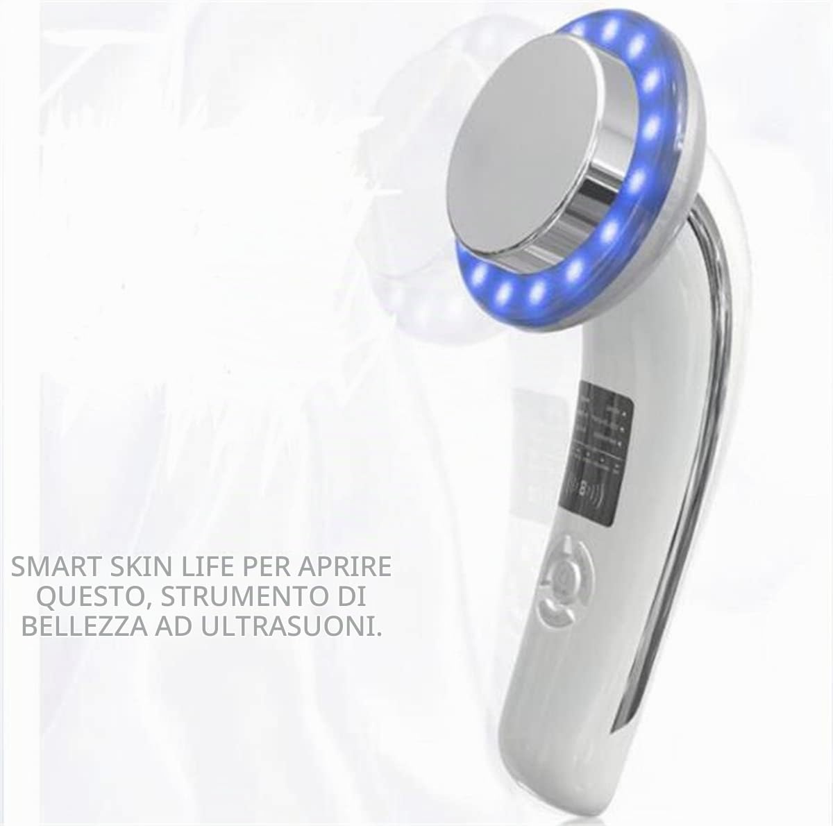 6 in 1 Massaggiatore Viso Corpo Ad Ultrasuoni, Cavitazione Ad Ultrasuoni EMS Macchina Dimagrante, Massaggiatore Corpo Cura Del Viso Terapia A Infrarossi LED