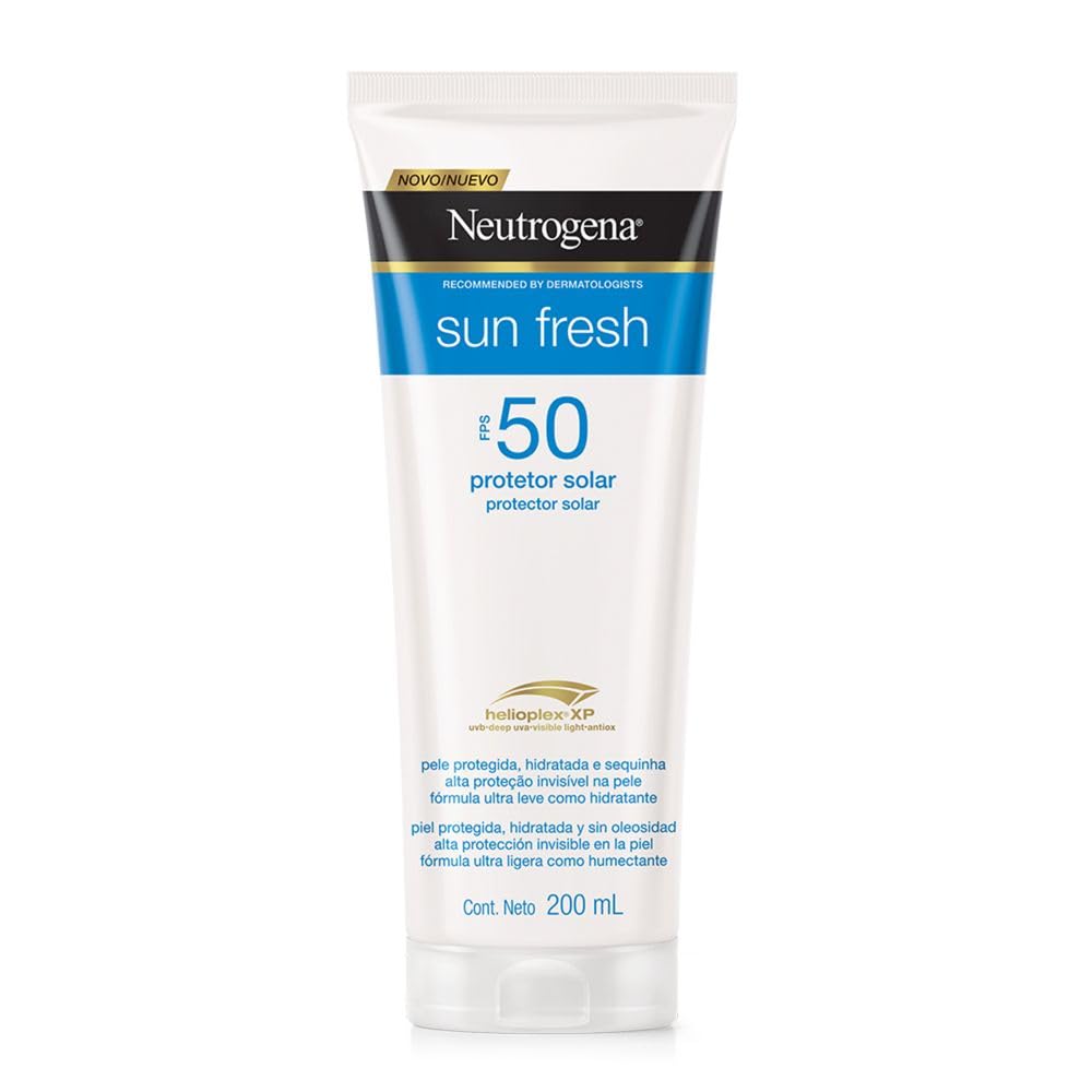 Neutrogena Sun Fresh Protetor Solar Corporal, FPS 50, 200ml
