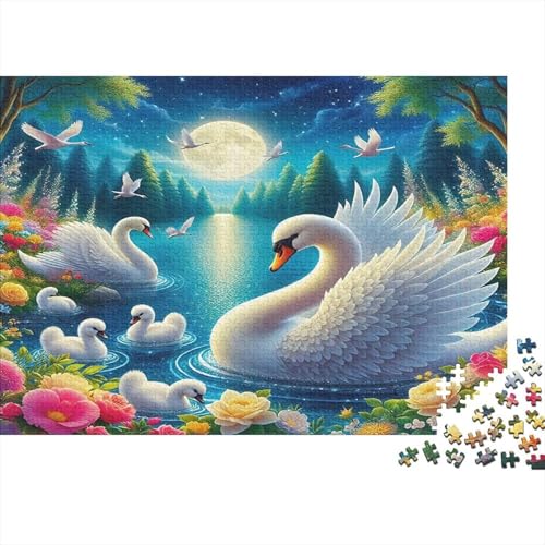 Puzzle de 1000 piezas del Lago de los Cisnes para revivir la magia en familia