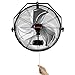 VEVOR Wall Mount Fan, 2 PCS 18 inch Waterproof, 3-speed High Velocity Max. 4000 CFM Industrial Wall Fan for Indoor, Commercial, Residential, Warehouse, Greenhouse, Workshop, Basement, Garage,Black