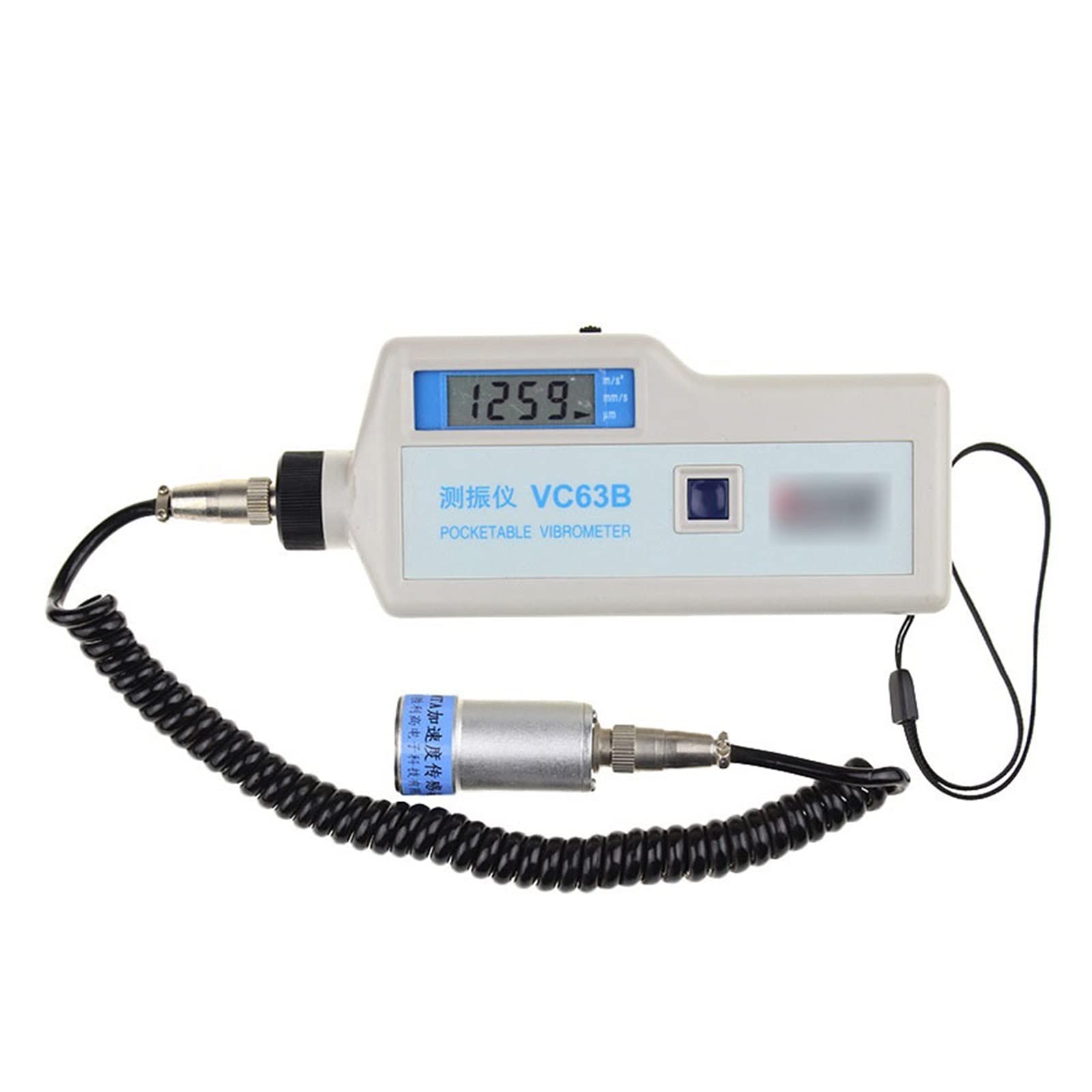 Wibrometr, Cyfrowy miernik drgań Podziel Akcelerometr Sonda Magnetyczna Miernik Wibracyjny Miernik Handheld Vibration Meter