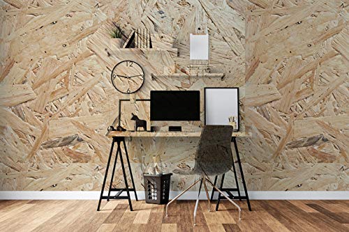 Image of DWELLSINDIA Compressed Wood Self Adhesive Wallpaper, Waterproof, Scratch Resistant, Laminated (41cm x 244cm, Multicolour)