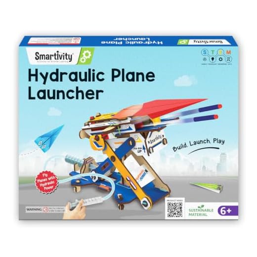 Smartivity DIY 2in1 Hydraulic Paper Airplanes & Darts Launcher STEM Toy for Kids Ages 6-14 Years I Birthday Gifts for Smart Kids | Science Kit for Boys & Girls 6, 8,10,12,14 Years Old