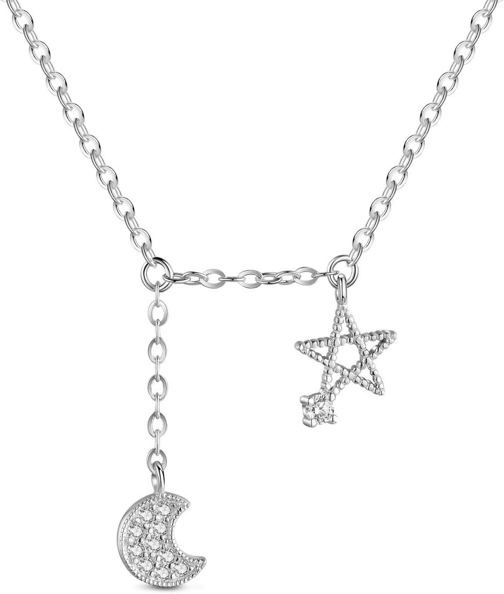 Necklace with Stars and Moon