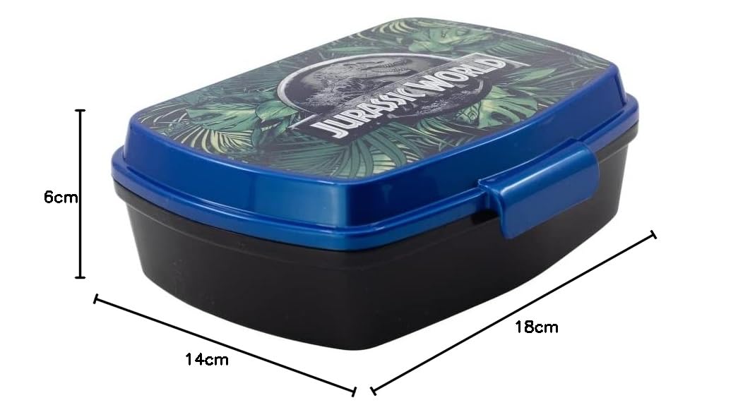 ILS I LOVE SHOPPING Contenitore Portapranzo Bambini Jurassic World