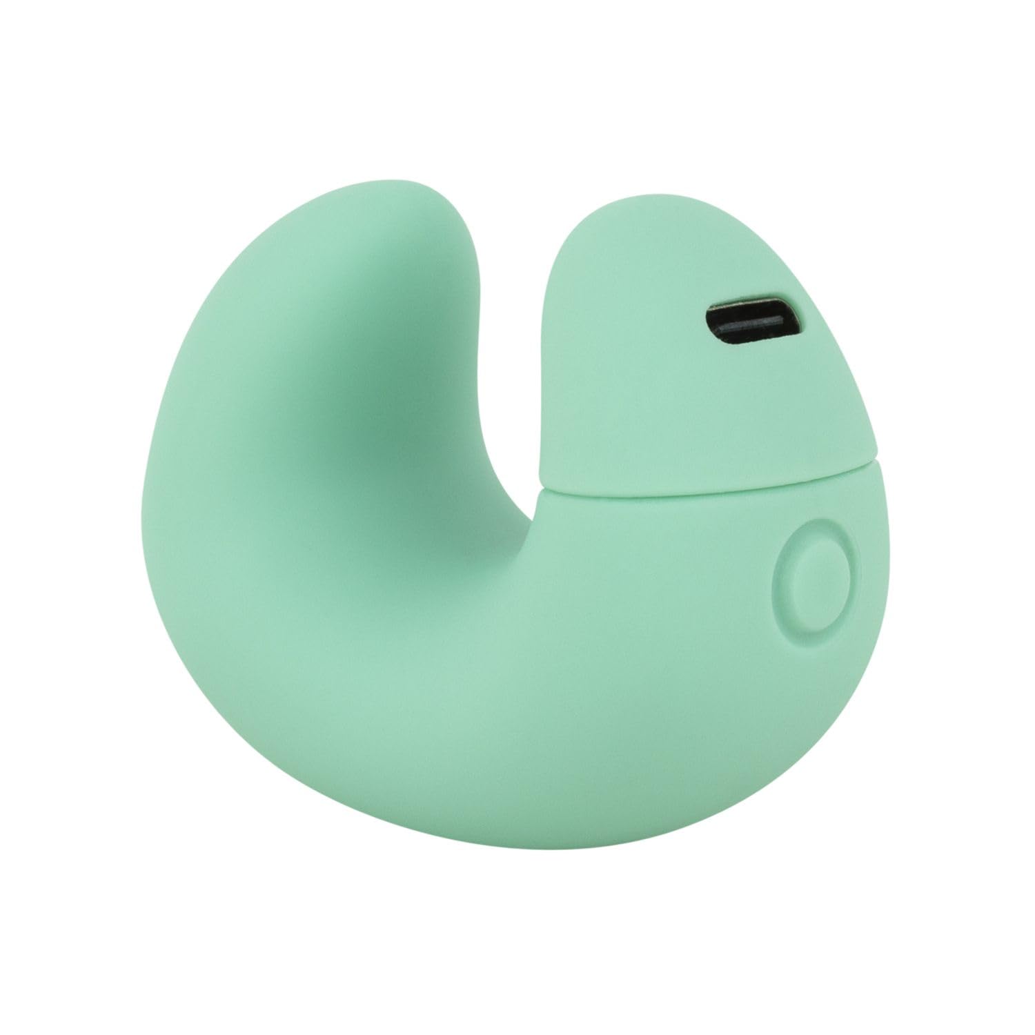 AMORELIE Tease – Fingervibrator für Sie & Paare | Wasserdicht mit Akku | Mint