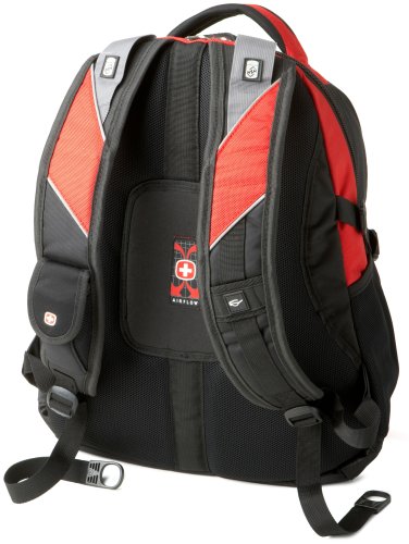 Image of SwissGear SA9769 Red Computer Backpack - Fits Most 15 Inch Laptops and Tablets