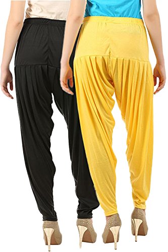 Image of Buy That Trendz Patiala Salwar for Women Relaxed Fit Viscose Patiyala Salwar Harem Bottom Pants