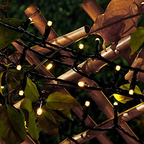 Image of XERGY Waterproof Solar Powered Led String Light for Outdoor Decoration,Solar Ladi, 120 Led'S (Warm White)