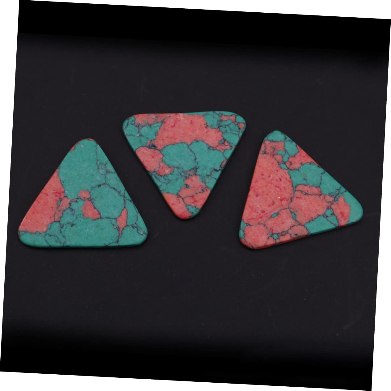 15stücke Teiliges Gitarren-plektrum Aus Grünem Edelstein Ergonomische Fingertip Picks Für Akustikgitarren Langlebig Und Verschleißfest Für Musiker Und Gitarrenliebhaber