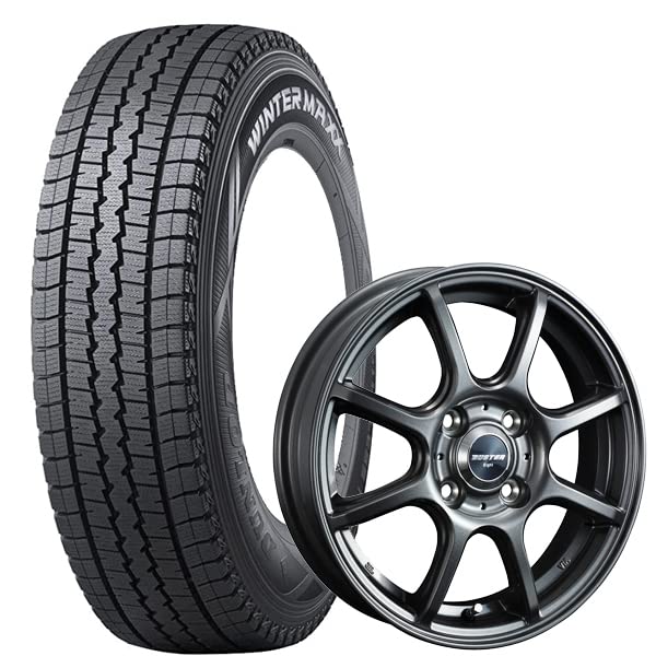 Amazon | スタッドレスタイヤ ダンロップ WINTER MAXX SV01 145R12 6PR 