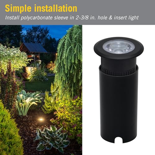 Image of Armacost Lighting 10W Inground Well LED Landscape Light - Soft White 3000K (411000)