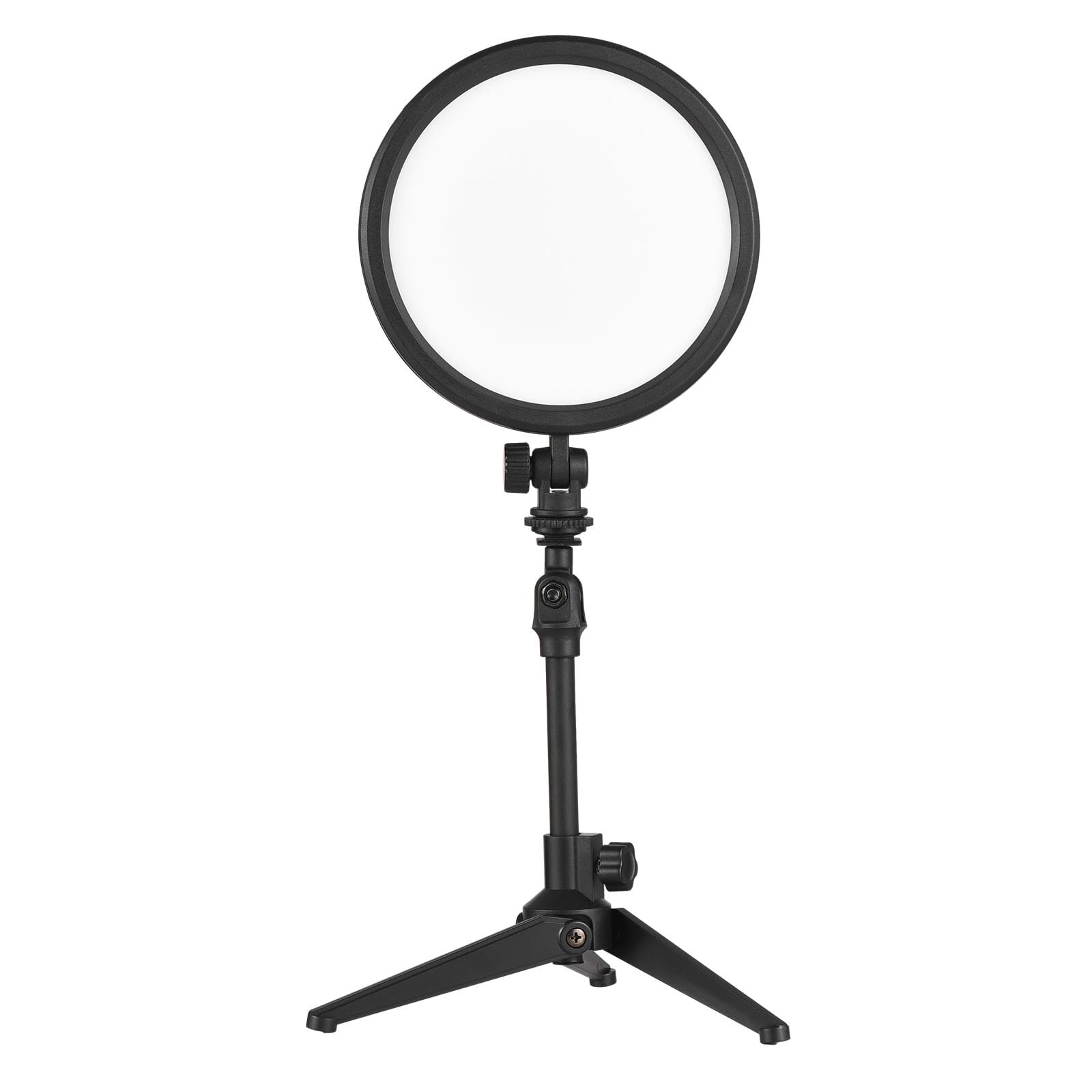 luce video a led HUIOP Mini lampada fotografica da 13 W Luce LED dimmerabile Luce Vlog portatile 120 perline LED Serie NP-F Alimentata a batteria 3200K-5600K Dimmerabile con supporto per slitta fredda