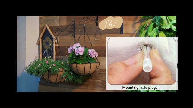 2 Pcs Suspension Plante Extérieur, Crochet Pot De Fleur Suspendu Fer Forge Support Mural Pot De Fleur Crochet Suspension Plante En Forme De Pic 99049392