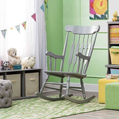 Rocking Chair for Baby Nursery - Grey