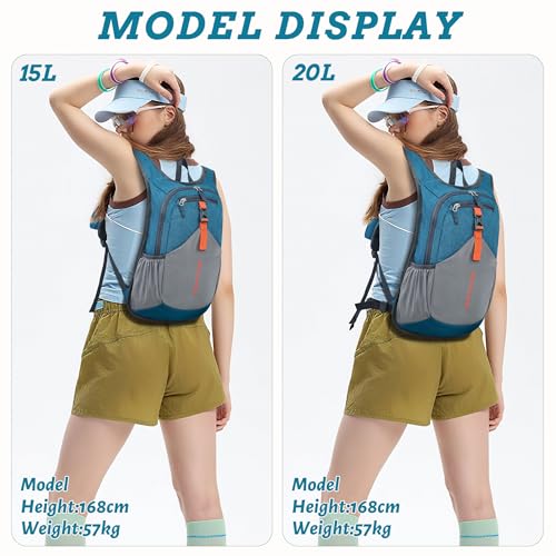 BECOJADDE Foldable Hiking Backpack