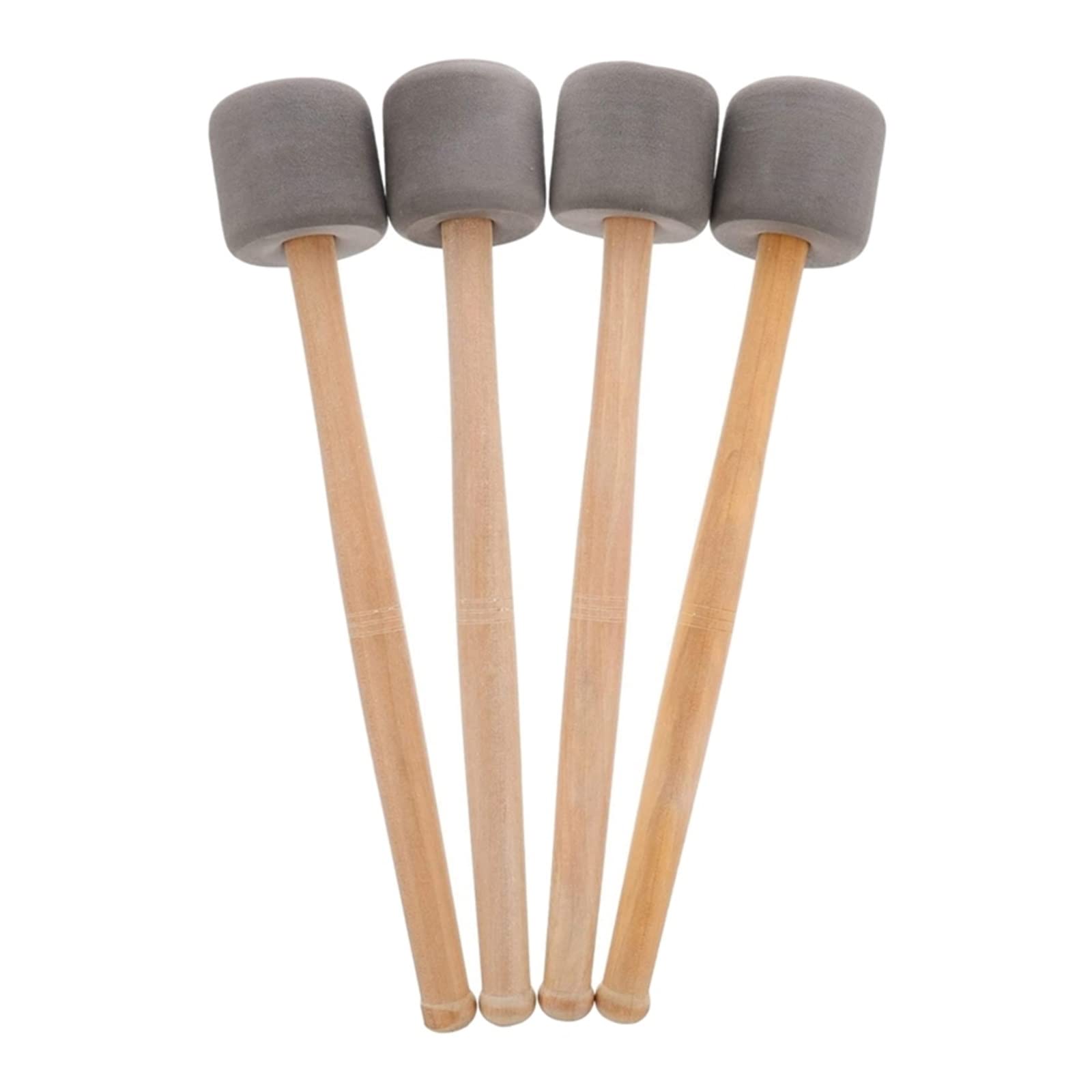 4 pièces maillets de Grosse Caisse bâtons maillets Mousse tête Tambour maillets for Fanfare Percussion